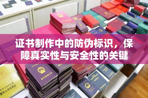 秦淮证书制作中的防伪标识，保障真实性与安全性的关键