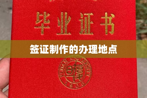 秦淮签证制作的办理地点