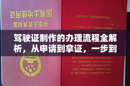 秦淮驾驶证制作的办理流程全解析，从申请到拿证，一步到位！