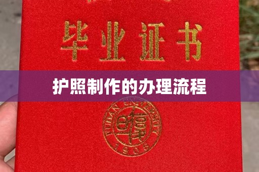秦淮护照制作的办理流程