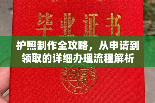 秦淮护照制作全攻略，从申请到领取的详细办理流程解析