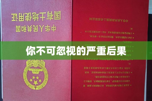 秦淮你不可忽视的严重后果