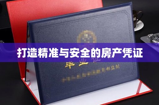 秦淮打造精准与安全的房产凭证